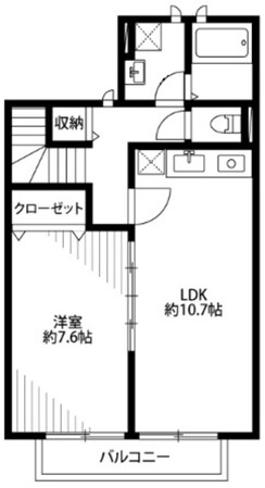 アスピリア cimeⅠの物件間取画像